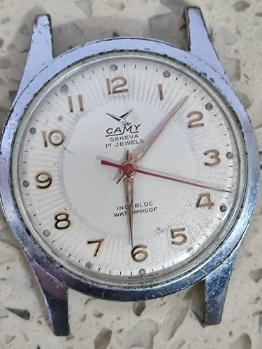 1969 vintage camy watch - camy,