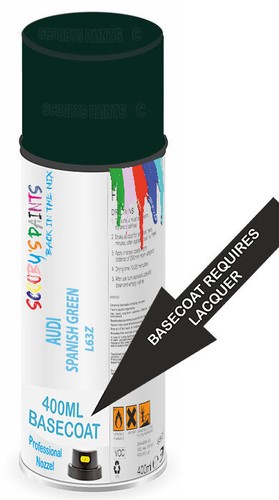 Basecoat aerosol for audi - basecoat,