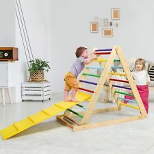 Wooden Kids Climbing Triangle