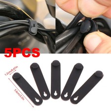 5PCS Motorcycle Black Rubber
