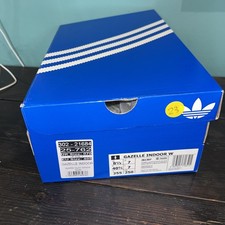 adidas empty shoe box gazelle Indoor W Originals Size 7 Warm Clay White Gum