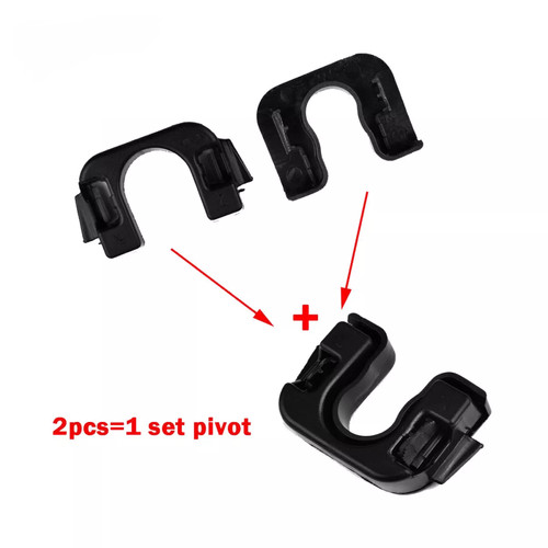 Rear parcel shelf fastening - rear,