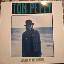 TOM PETTY  "A FACE IN THE CROWD" 12" VINYL SINGLE 1990 VG+