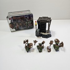 Mega Bloks Dragons Krystal Wars 9867 Vorgan War Chest Tin & Figures Megabloks