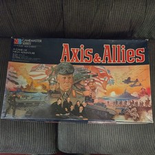 AXIS & ALLIES WWII Board Game 1987 MB Gamemaster Series - Complete