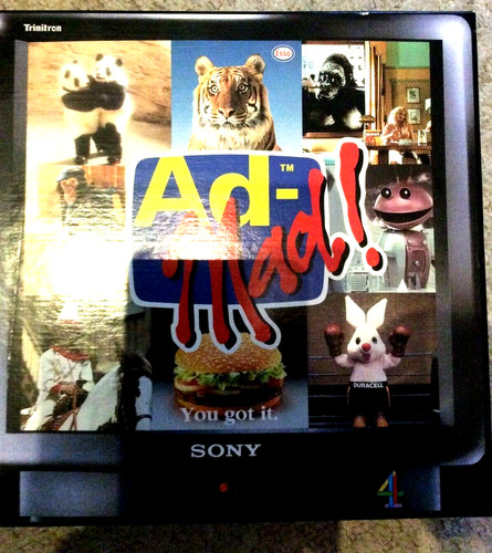 Mad advert quiz board game - ad,