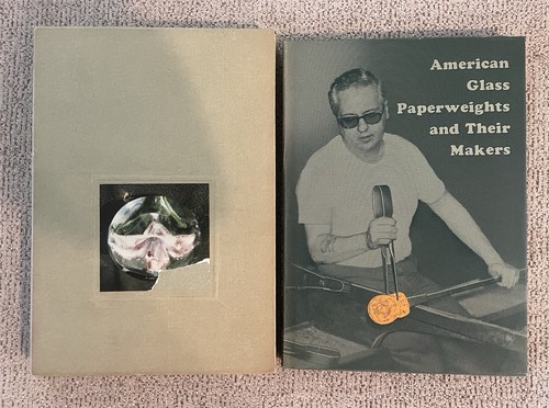 American glass paperweights - american, &