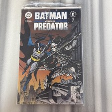 Comic Batman Versus Predator