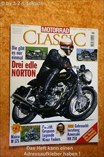 Motorcycle Classic 3/95 Norton