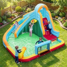 Inflatable Water Slide with
