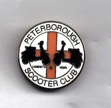 PETERBOROUGH SCOOTER CLUB BADGE