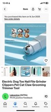 Electric Dog Toe Nail File