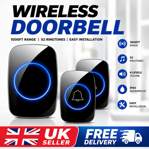 Wireless door bells waterproof - wireless,