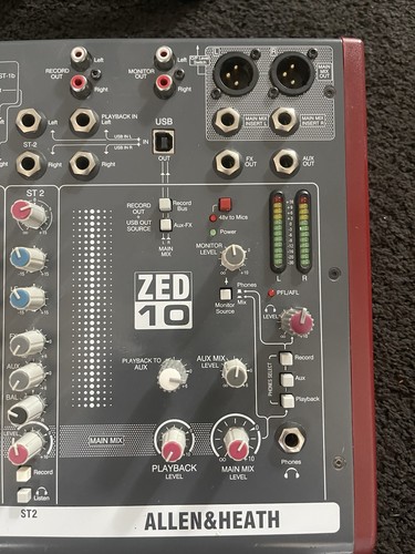 Allen and heath zed10 mixer - allen,
