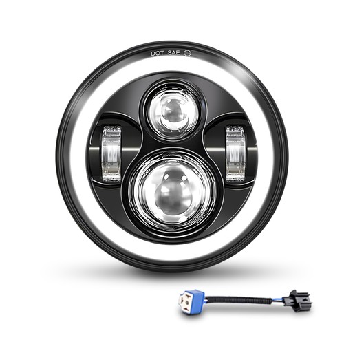 Drl 7inch mark led - drl, headlight