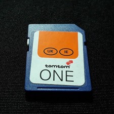 TomTom One SatNav Map Mapping