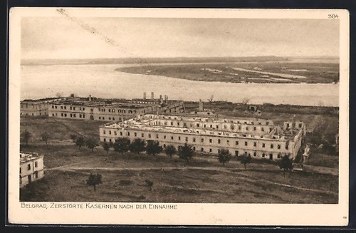 Postcard belgrade - of,