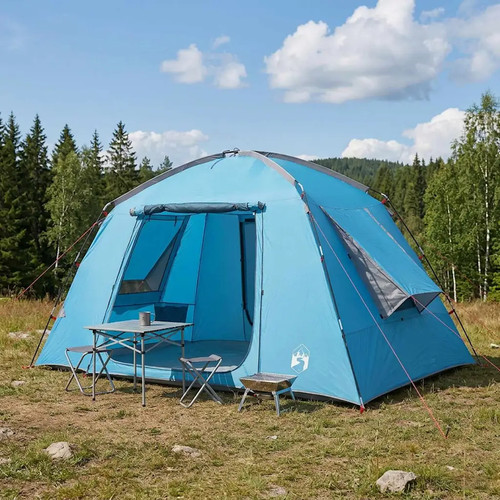 Cabin tent blue polyester - cabin,