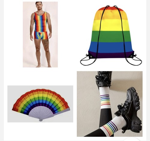 Men pride bundle rainbow - men's,