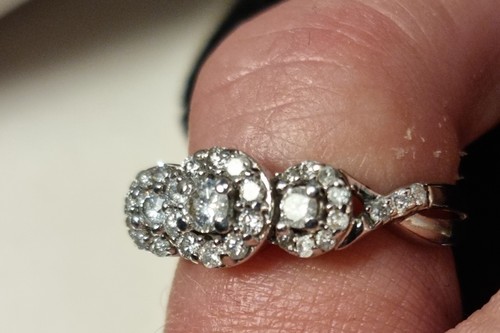 18ct white gold 2ct - gold,, 1.2ct