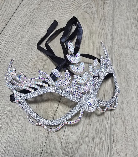 Silver crystal rhinestone - silver,