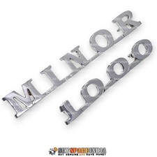 Minor 1000 Boot Trunk Badge