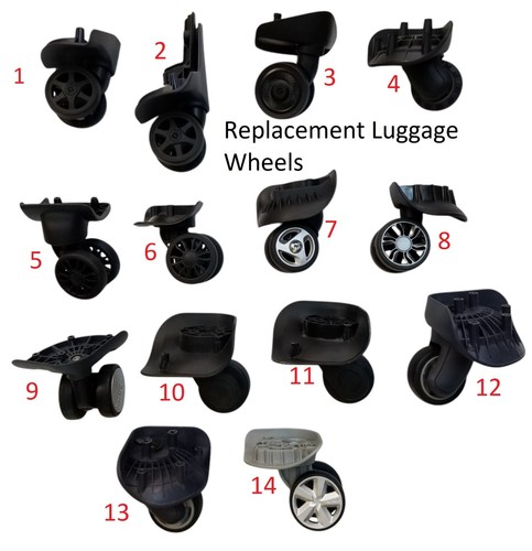 Luggage replacement wheels - replacement,