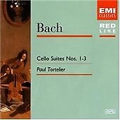 Suiten Fuer Cello 1,2,3 Johann Sebastian Bach {Free P&P Tracked 24}