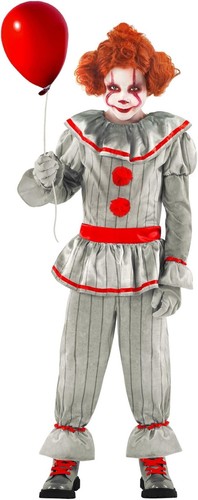 Boys creepy clown costume - creepy, kids