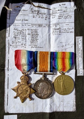 Ww1 1915 star - trio, royal