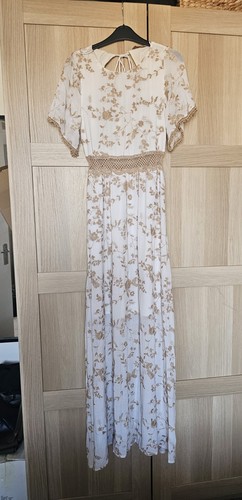 Zara long embroidered dress - zara,