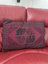 Antique Vintage UzbekHand embroidered pillow cushion cover 64x44cm (AB)
