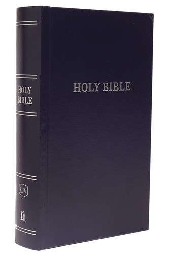 Kjv pew bible - kjv, blue