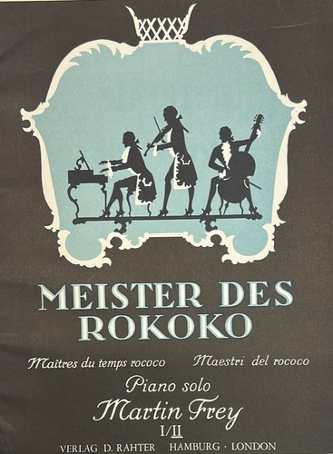 Masters rococo book frey - rococo, 2