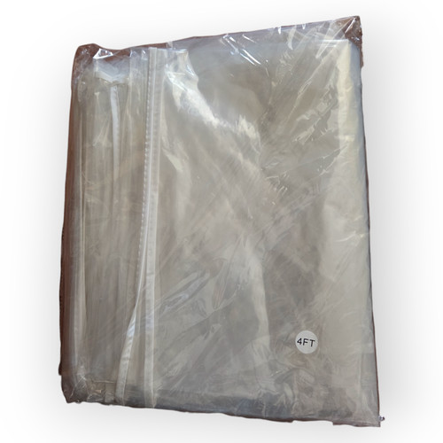 New strong clear clothes rail - new,