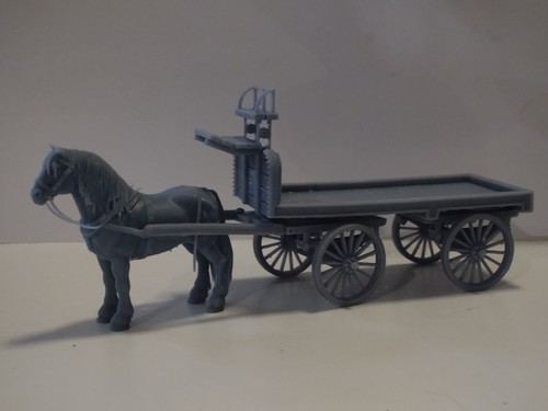 7mm scale horse - 7mm,