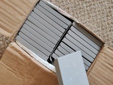 x36 Original Style Victorian Tiles Grey Squares 75x75x9mm. 1 Box in 6803V