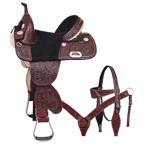 Treeless western saddle - western,