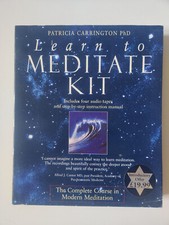 Learn to MEDITATE Kit Four Audio Tapes and Manual Instruction RRP 24.99