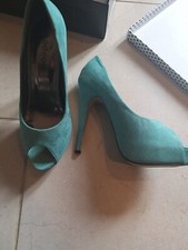 Odeon Shoes Teal BNWB Size 6