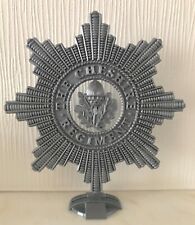 Cheshire Regiment large cap badge plaque emblem memorial veteran present.
