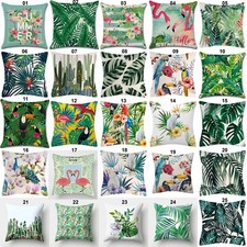 Tropical Birds and Plant Linen