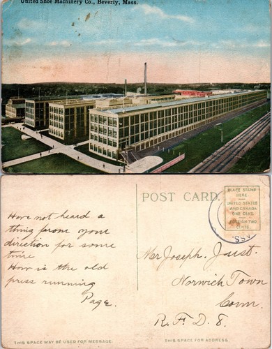 United shoe machinery company - united,
