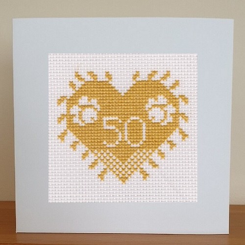 Cross stitch card - stitch, kit