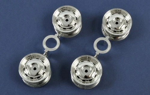 Tamiya chassis chrome wheels - m-chassis,