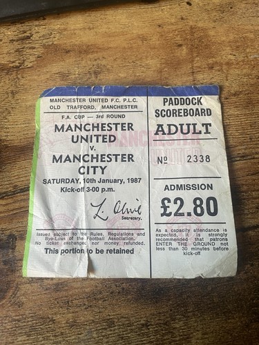 1986 manchester united - manchester,