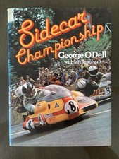 George O'Dell Sidecar Championship Motor Cycle Racing World Champion Race