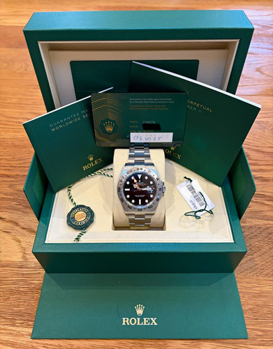 October 2025 rolex explorer - october,