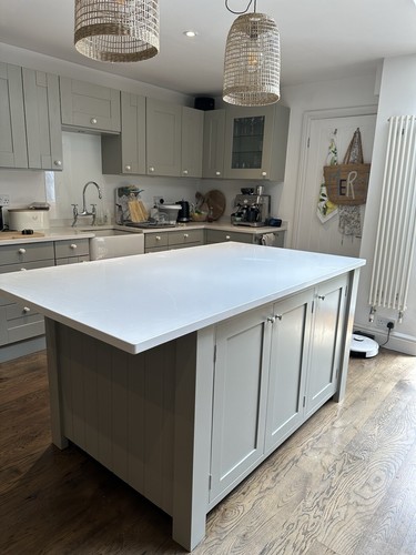 Kitchen island breakfast bar - kitchen,