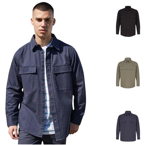 Front row mens - overshirt, long